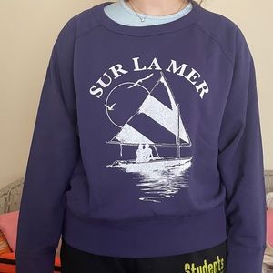 JCrew Sur La Mer Sweatshirt